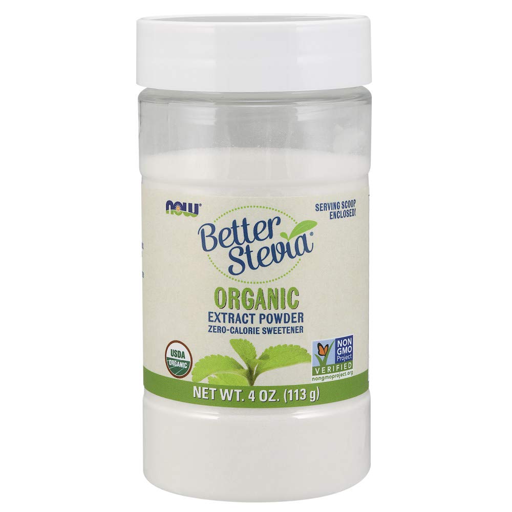 Now Better Stevia Extract Powder Organic 113g