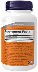 NOW L-Tyrosine 500mg