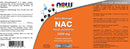 NOW NAC 1000mg 120 Tablets - - Amino Acids
