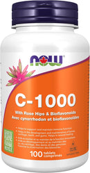 NOW C-1000 with Rose Hips & Bioflavonoids