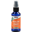 NOW Silver Sol Elemental Silver Liquid Spray - 118ml - - Minerals