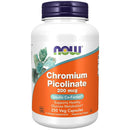 NOW Chromium Picolinate 200 mcg - 250 capsules - Cardiovascular Support