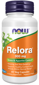 NOW Relora 300mg - 60 capsules - Herbals