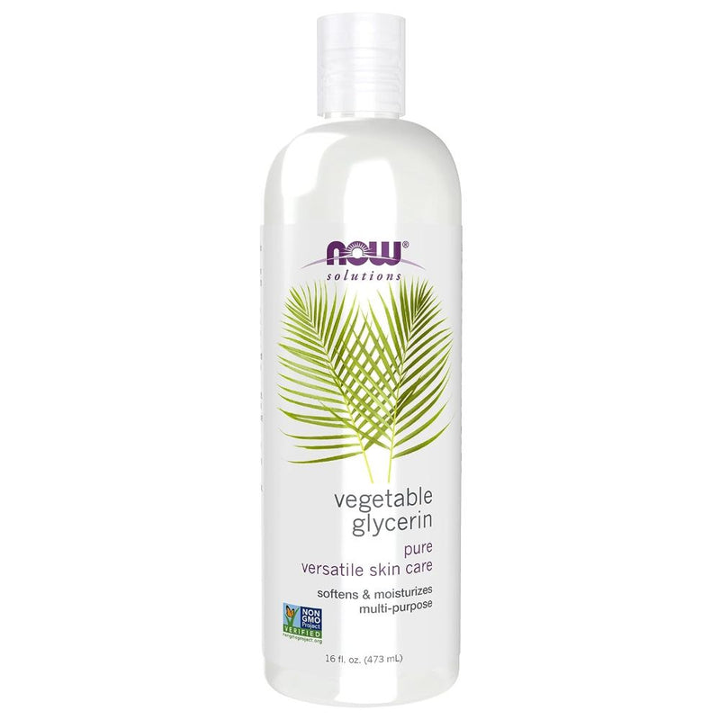 NOW Vegetable Glycerine 473ml - - Skin Care