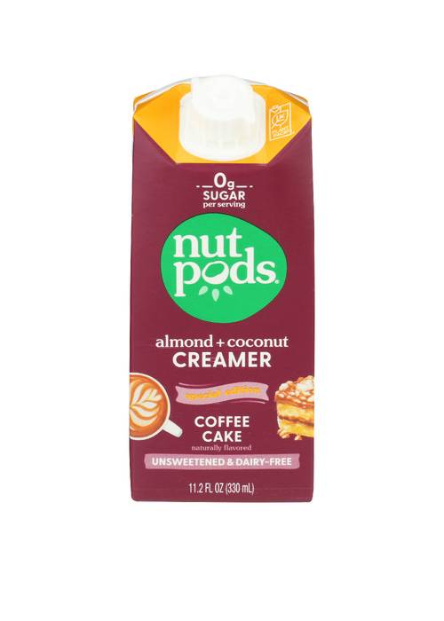 Nutpods Almond + Coconut Creamer Coffee Cake / 11.2 fl. oz
