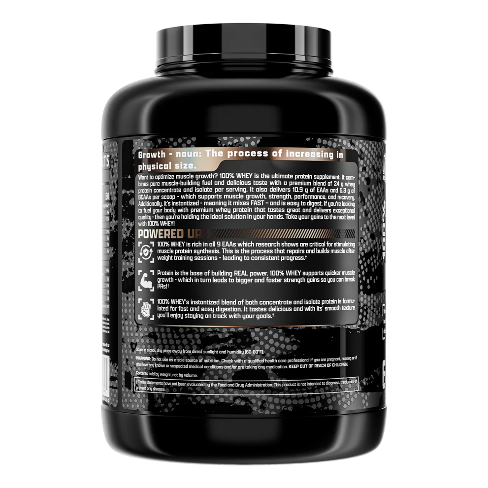 Nutrex Research 100% Whey - Cookies & Cream 5lbs - Protein Powder