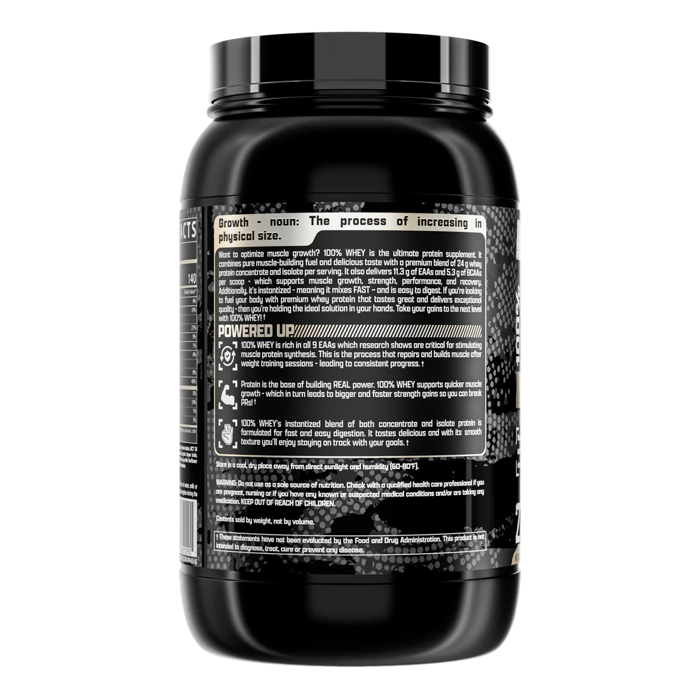 Nutrex Research 100% Whey - Vanilla 2lbs - Protein Powder