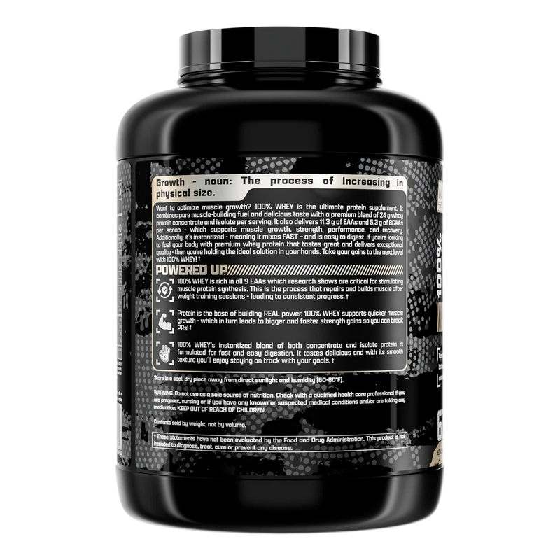 Nutrex Research 100% Whey - Vanilla 5lbs - Protein Powder