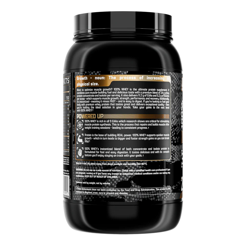 Nutrex Research 100% Whey - Chocolate 2lbs - Protein Powder