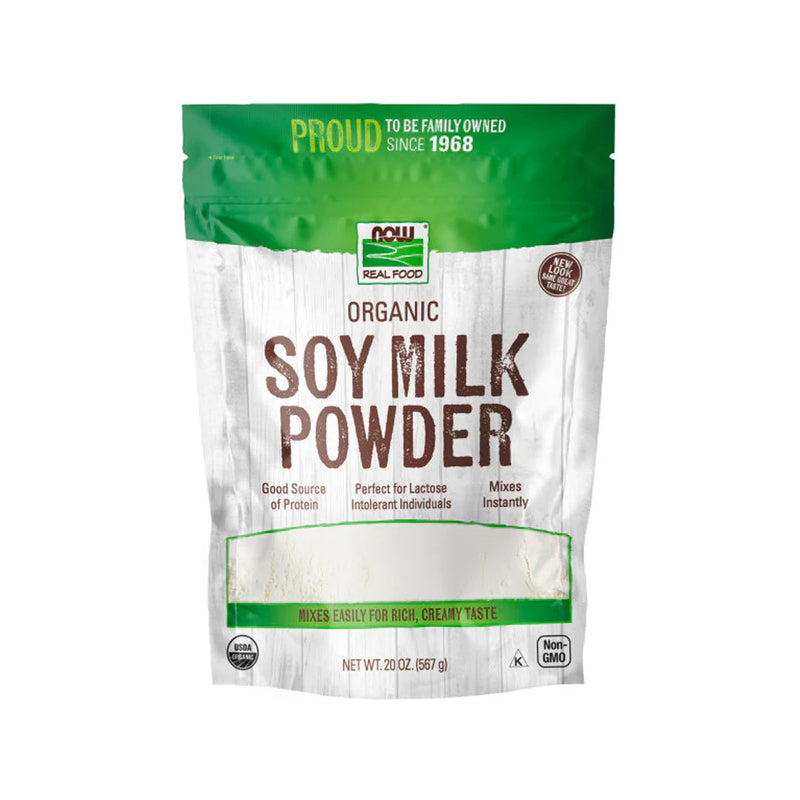 Now Foods Organic Soy Milk Powder - 567 g - Milk