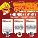 Snack House Keto Puffs - Loaded Nacho 7 servings - Protein snacks