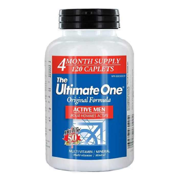 Nu-Life The Ultimate One Active Men 120 Caplets