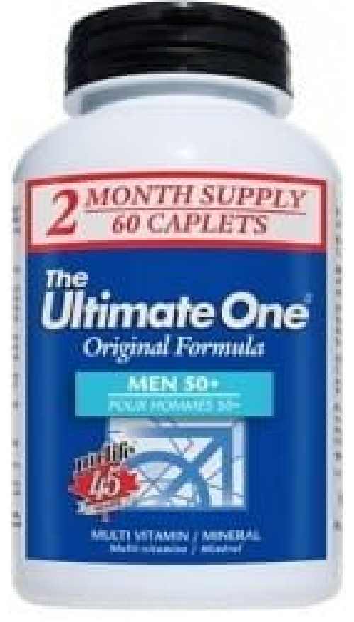 Nu-Life The Ultimate One Men 50+ 60 Caplets