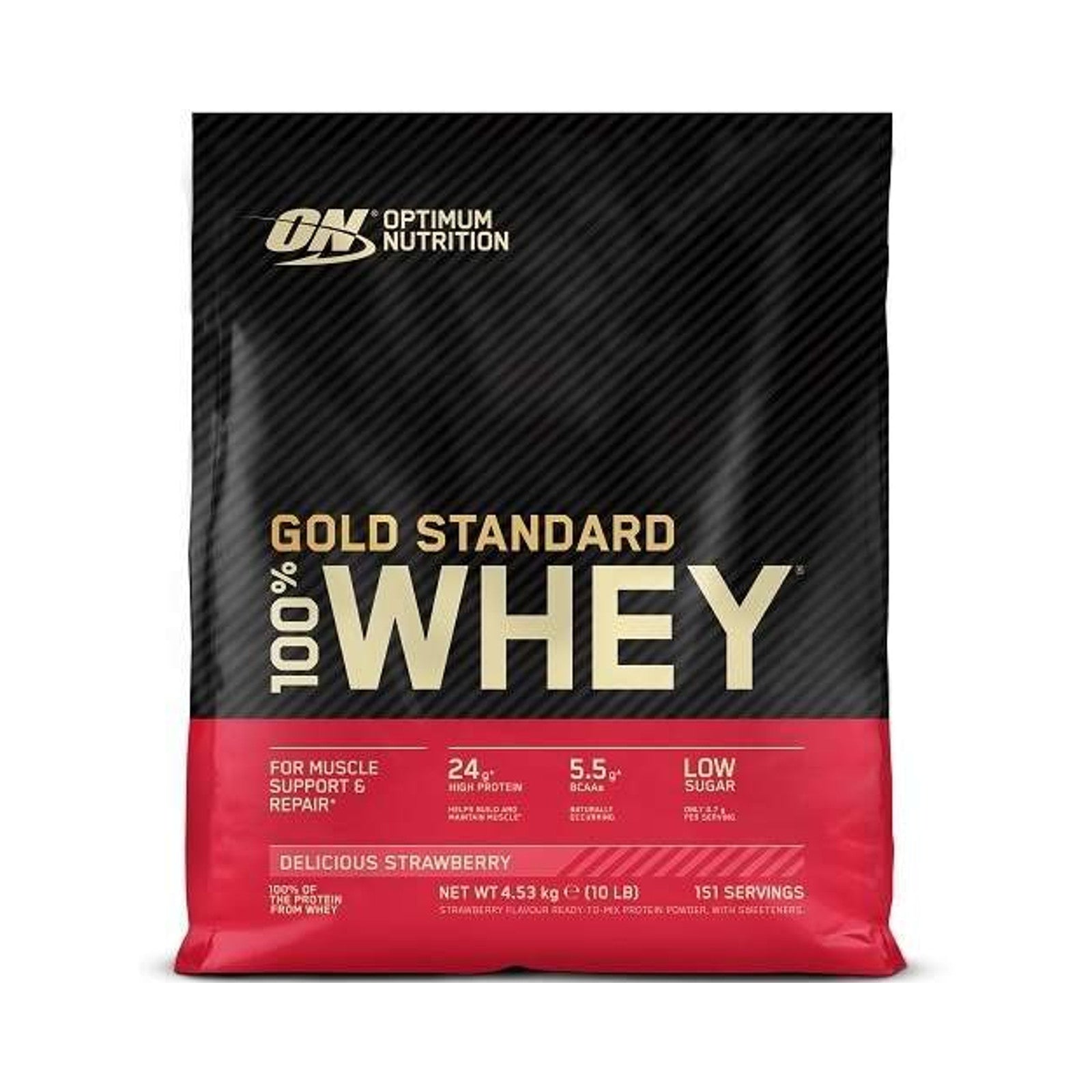 Optimum Nutrition Gold Standard 100% Whey Protein Vanilla Ice Cream / 10lbs