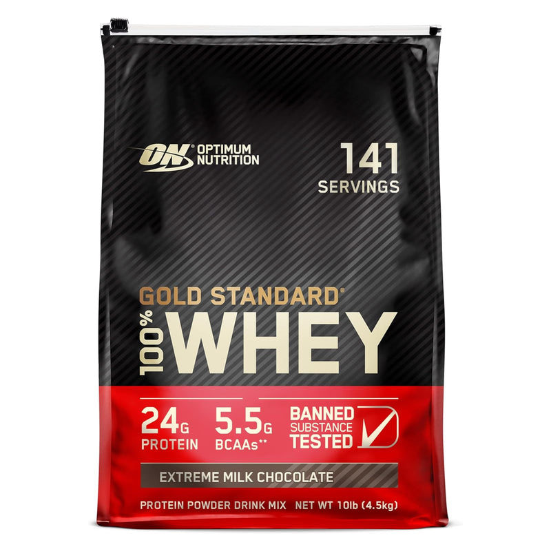 Optimum Nutrition Gold Standard 100% Whey Protein Extreme Milk Chocolate / 10lbs