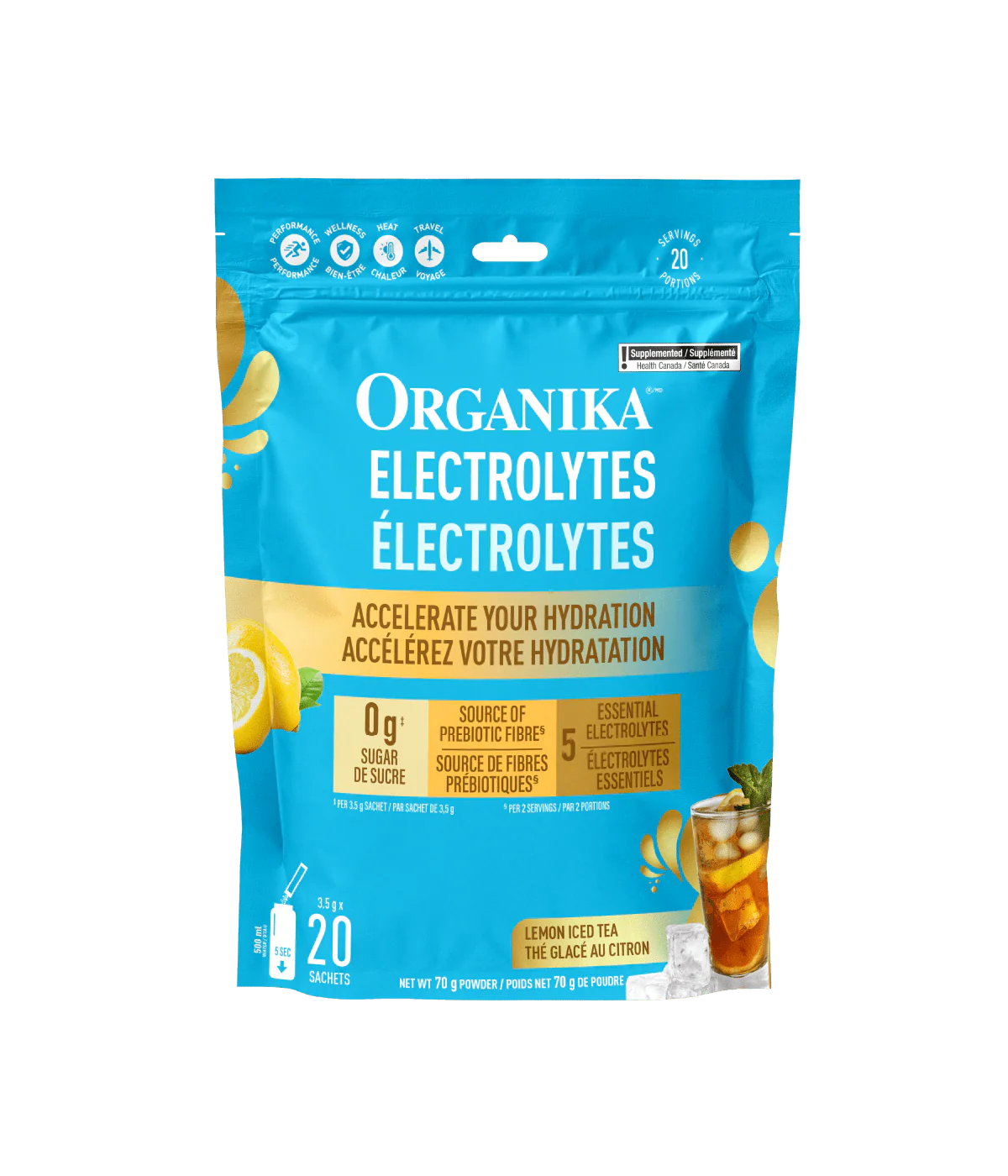 Organika Electrolytes Sachets