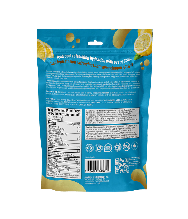Organika Electrolytes Sachets