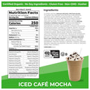 Orgain Organic Grassfed Protein Shake - Iced Café Mocha 4 PACK - 44 fl. oz - Protein Shake