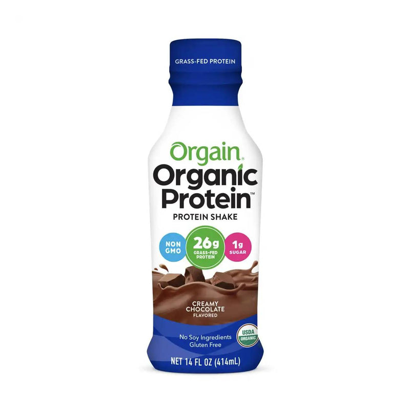 Orgain Organic Grassfed Protein Shake Creamy Chocolate / 14 fl. oz