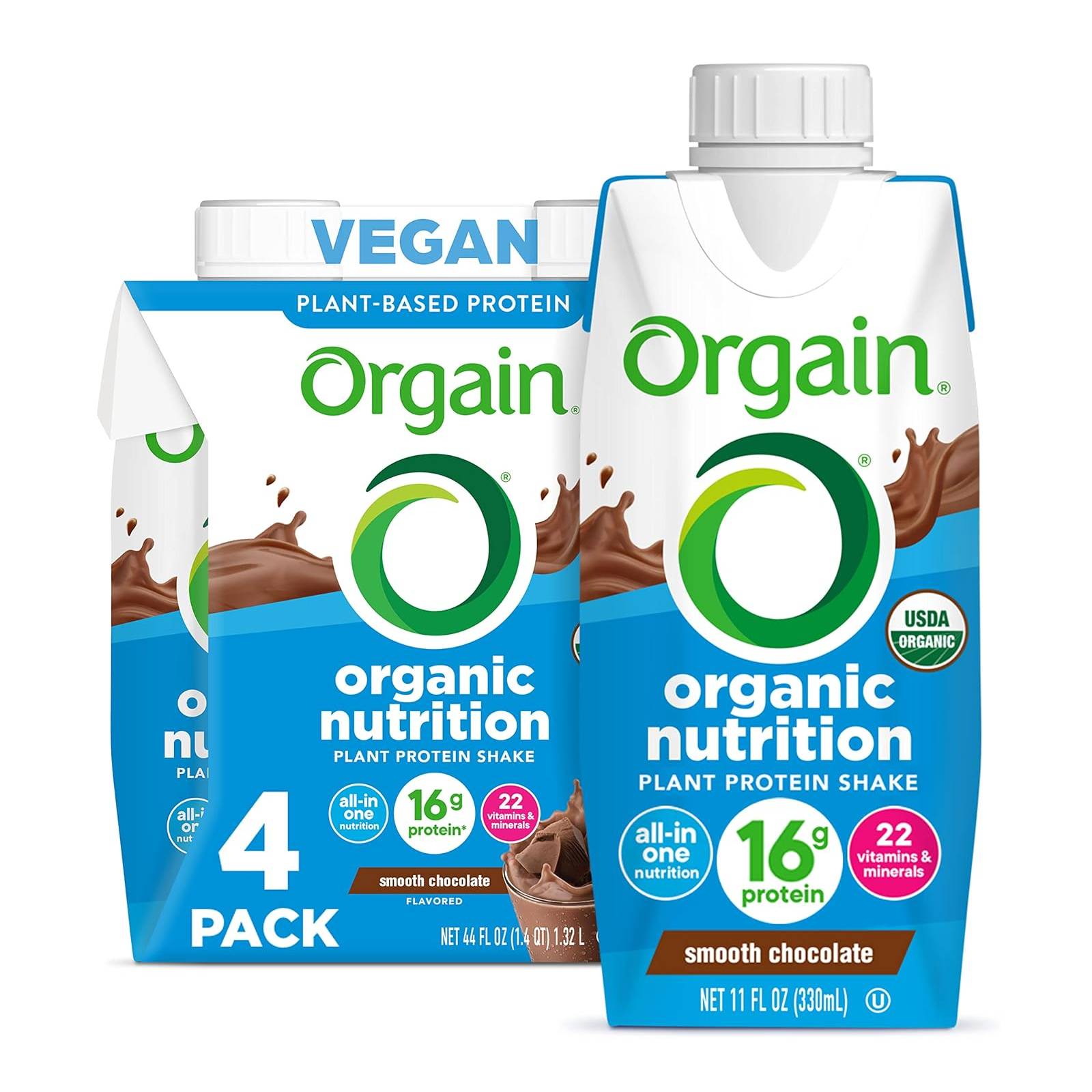 Orgain Plant Based Protein Shake Creamy Chocolate / 44 fl. oz