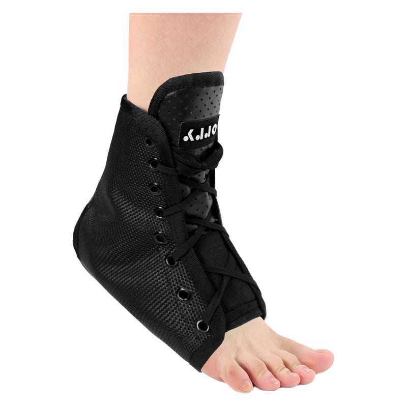 Orry Lace Up Ankle Support - Black - Ankle Sleeve