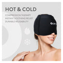 Orry Head Mask Wearable Gel Pack - Black - Gel pack