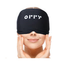 Orry Eye, Forehead Mask Wearable Gel Pack - Black - Gel pack