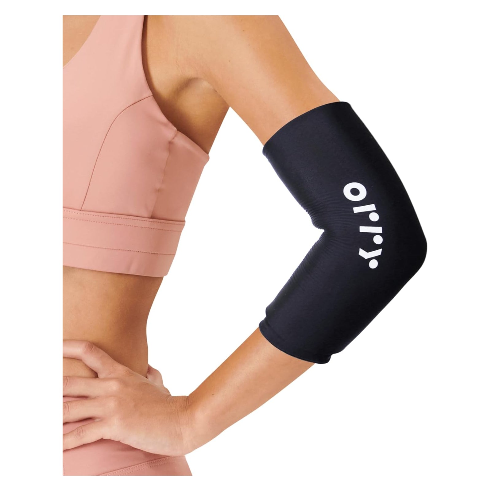 Orry Elbow Wearable Gel Pack - Black - Gel pack