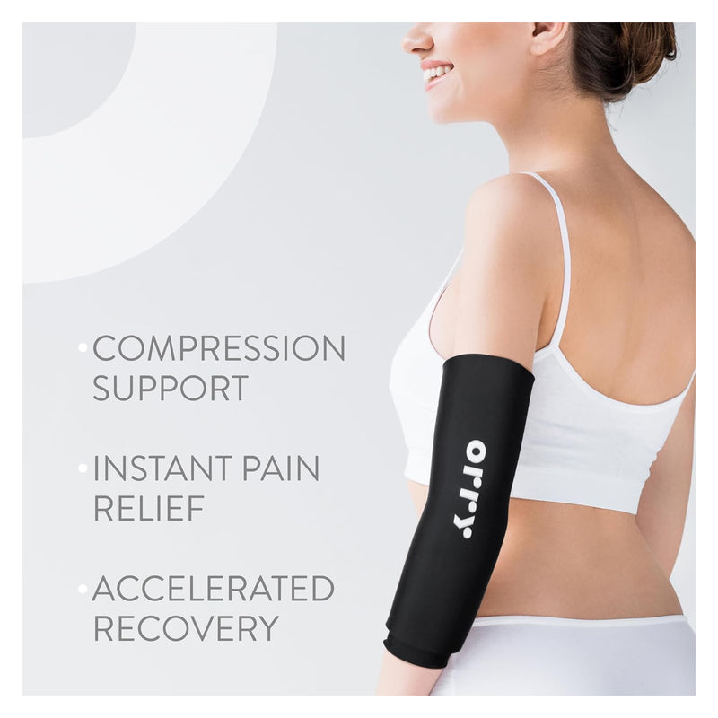 Orry Elbow Wearable Gel Pack - Black - Gel pack