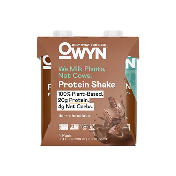 OWYN Protein Shake - Dark Chocolate 4-pack - Protein Shake