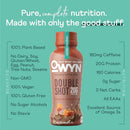 Owyn Doubleshot Protein Coffee Shake - Caramel macchiato 12 Bottles - Protein Shake