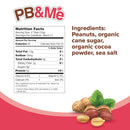 PB&Me Powdered Peanut Butter - Chocolate 453g - - Spread