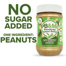 PB&Me Powdered Peanut Butter - No Sugar Added 453g - - Spread