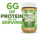 PB&Me Powdered Peanut Butter - No Sugar Added 453g - - Spread