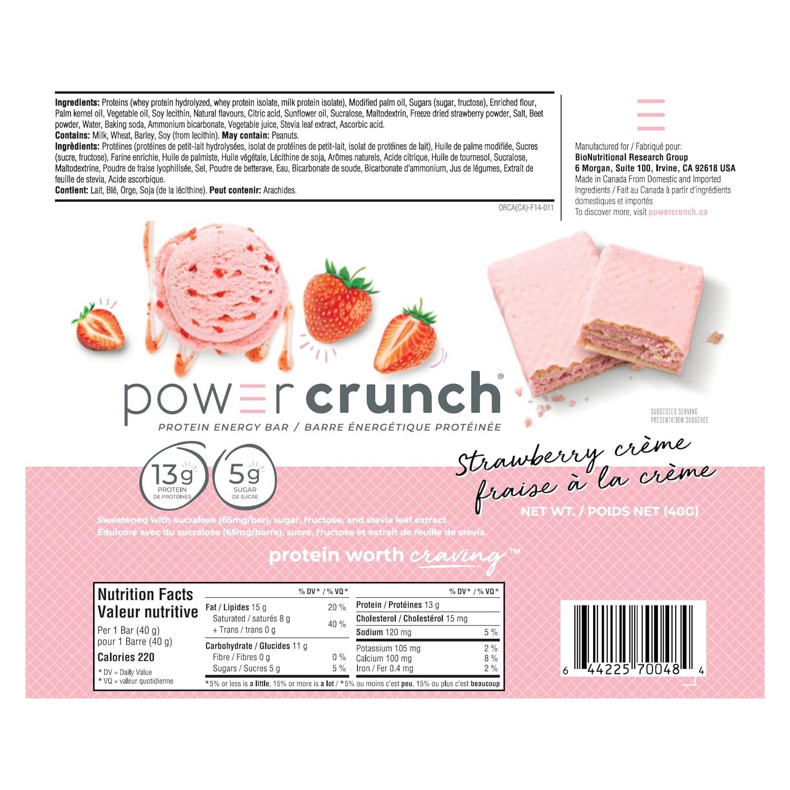 Power Crunch Protein Bar - Smore's 40g - Protein snacks