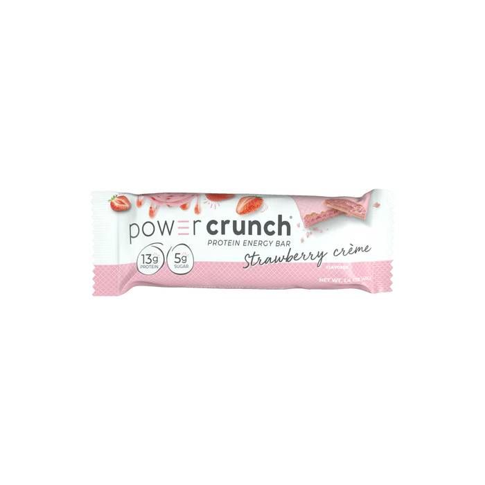 Power Crunch Protein Bar - Strawberry cream 40g - Protein snacks