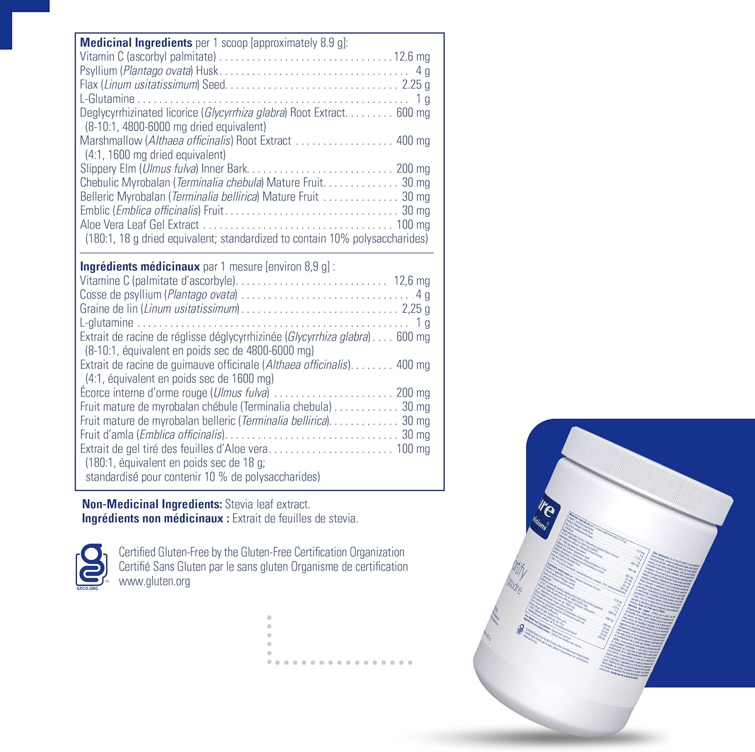 Pure Encapsulations G.I. Fortify - 400g - Fibre