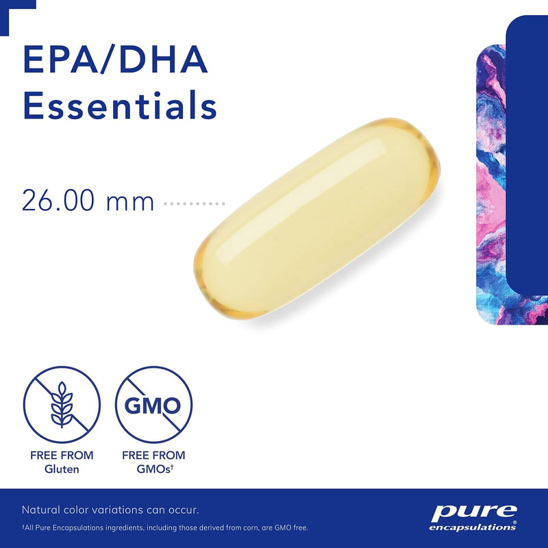 Pure Encapsulation EPA/DHA essentials - 180 caps - Fish Oil