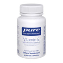 Pure Encapsulation Vitamin E (with Mixed Tocopherols) - 90 softgels - Vitamin E
