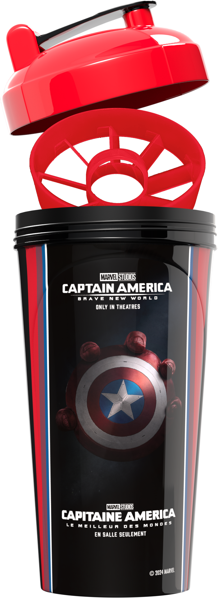 Perfect Sports Captain America Shaker - Black - Shaker