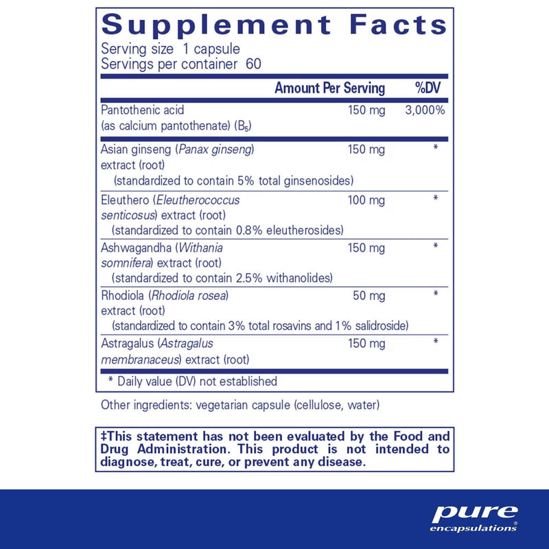 Pure Encapsulations Phyto-ADR  60 capsules 