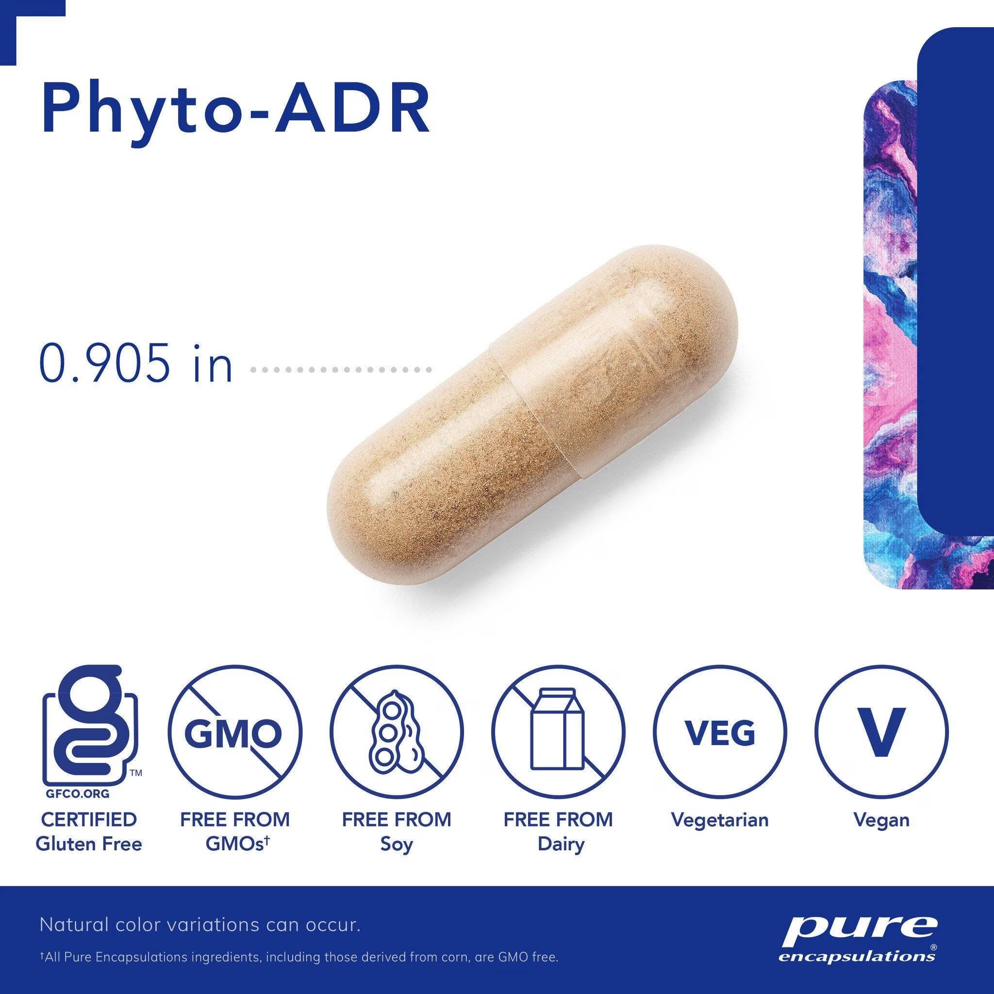 Pure Encapsulations Phyto-ADR  60 capsules 