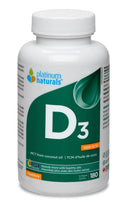Platinum Naturals Vitamin D3 - 180 softgels - - Vitamin D