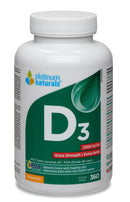 Platinum Naturals Vitamin D3 2500IU Extra Strength - 360 softgels - Vitamin D