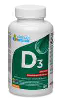 Platinum Naturals Vitamin D3 2500IU Extra Strength - 180 softgels - Vitamin D