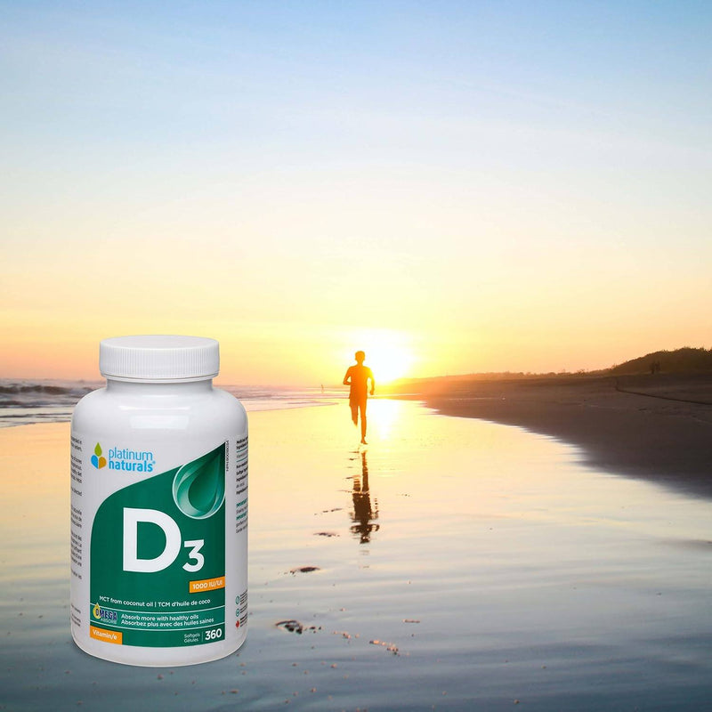 Platinum Naturals Vitamin D3 360 360