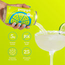 Poppi Prebiotic Soda Sparkling Drinks - Ginger Lime Single can - Water