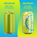 Poppi Prebiotic Soda Sparkling Drinks - Ginger Lime Single can - Water