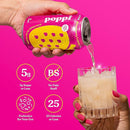 Poppi Prebiotic Soda Sparkling Drinks - Strawberry Lemon Single can - Water