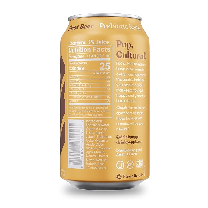 Poppi Prebiotic Soda Sparkling Drinks
